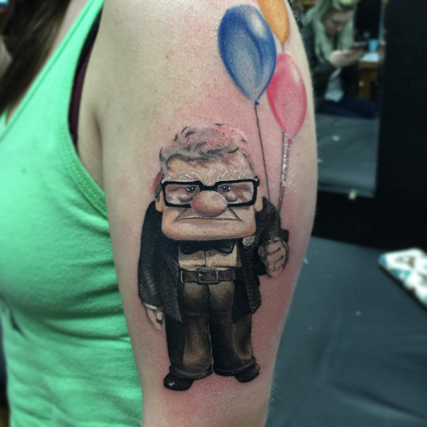 tatuajes inspirados en Pixar 4