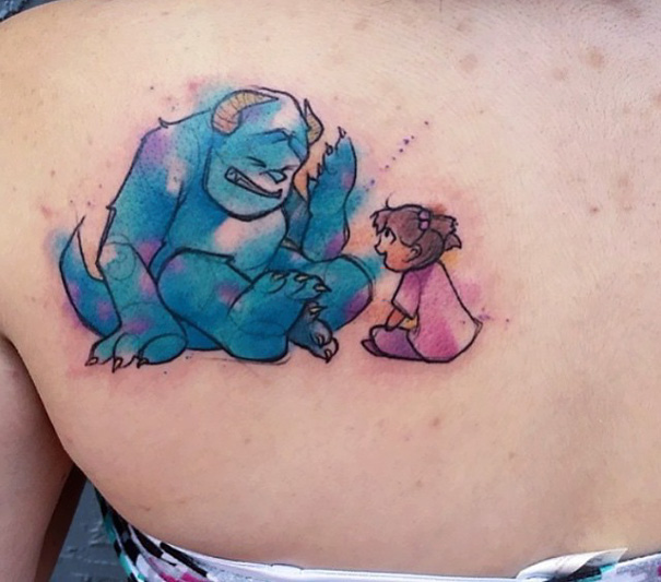 tatuajes inspirados en Pixar 5