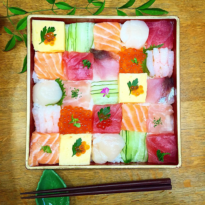 mosaicos sushi 2