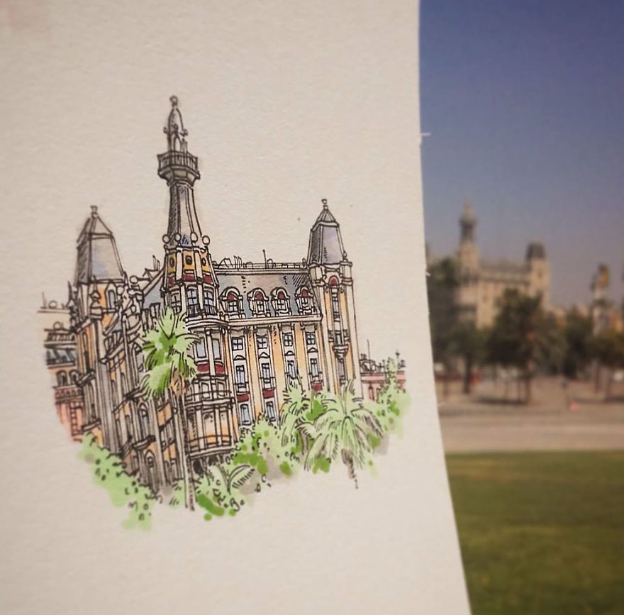 dibujos-mochilero