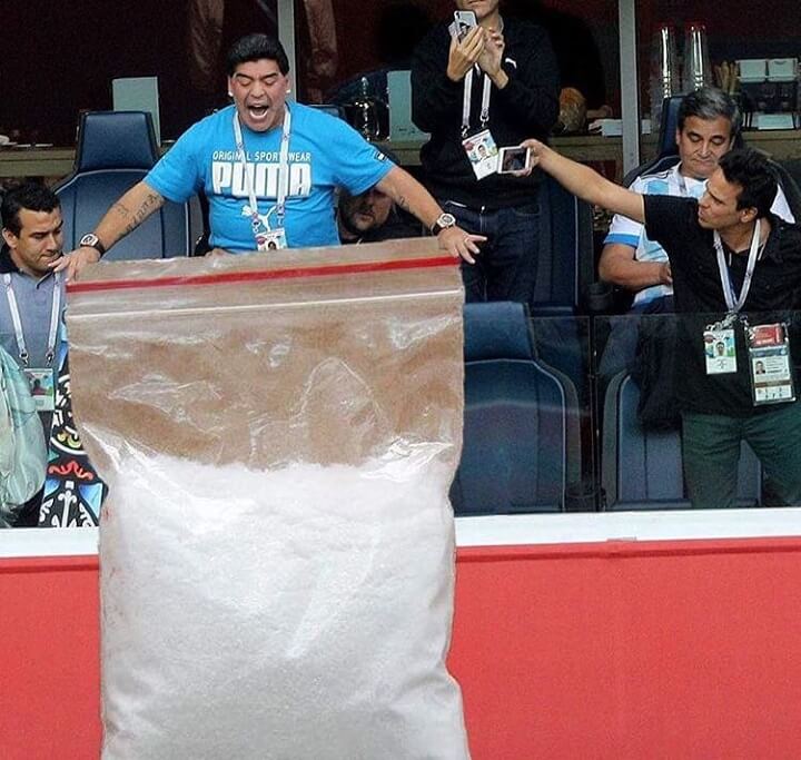 Maradona-cocaina