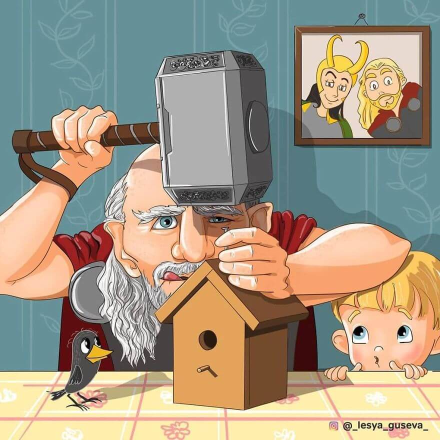 dibujos-personajes-viejos