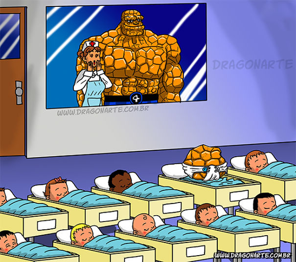 bebes-superheroes