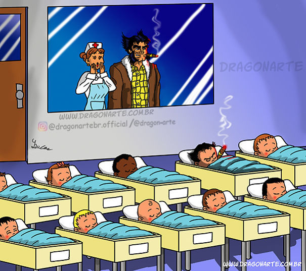 bebes-superheroes