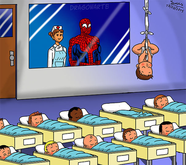 bebes-superheroes