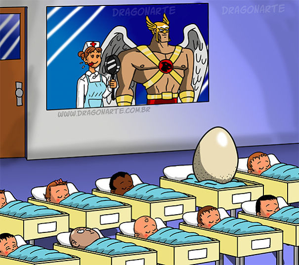 bebes-superheroes