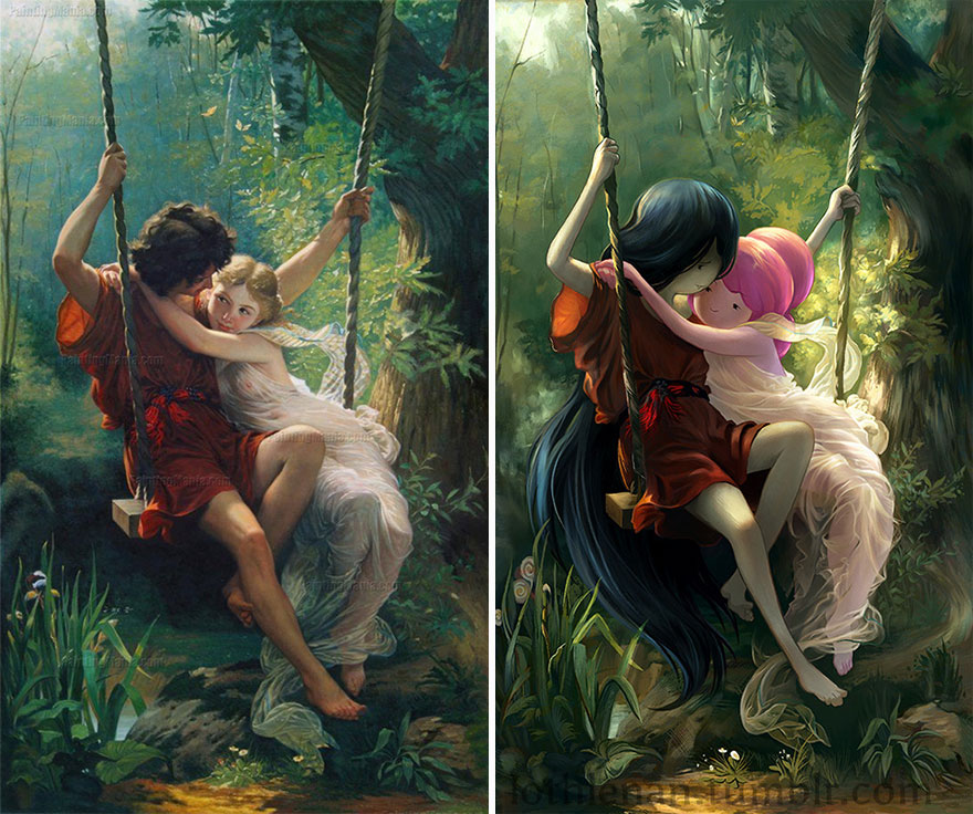Cuadros-famosos-con-personajes-de-la-cultura-pop