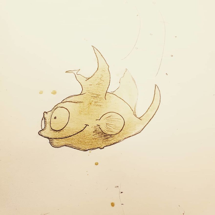 dibujos-monstruos-manchas-cafe