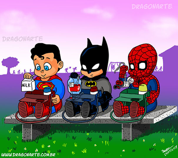 superheroes-ninos